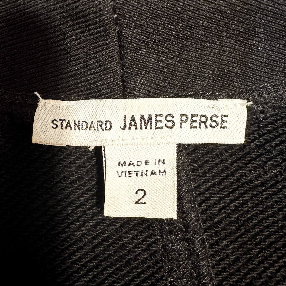 James Perse Shawl Collar Blazer Cotton Black Women's Size M - Picture 8 of 11